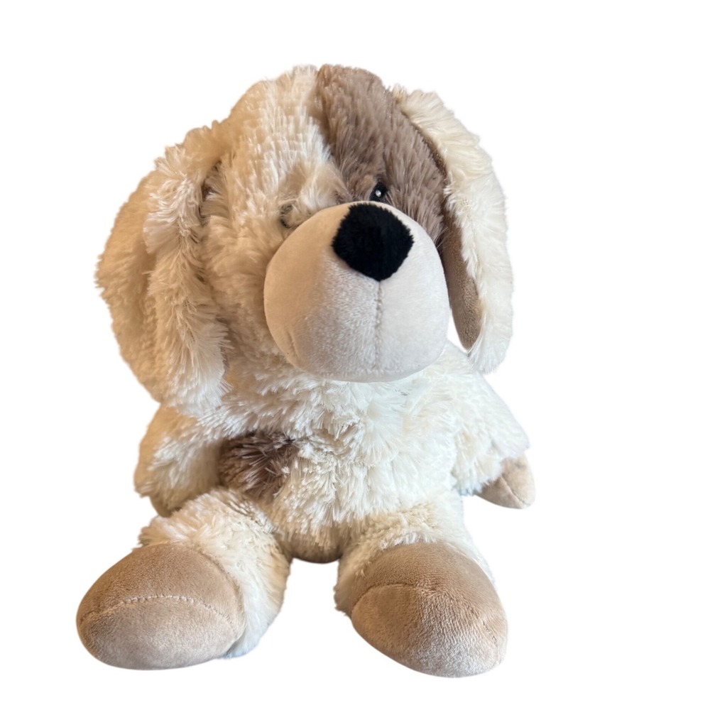 Warmies‎ Microwavable Lavender Scented Plush Puppy Dog CP-PUP-2 Cream Brown New